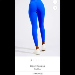 Buff bunny legacy leggings in rio blue